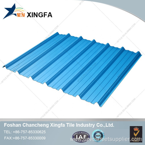 ASA Trapezoidal UPVC Roof Sheet Insulated Weather Resistance